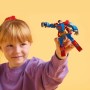 LEGO DC Armadura Robótica de Superman vs. Lex Luthor Juguete de Superhéroes con Minifiguras para el Juego de rol de Batallas,