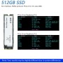 Freenove M.2 NVMe Adapter for Raspberry Pi 5 (with 256GB SSD), M.2 Hat Add-on Board, Solid State Drive, PCIe 2.0/3.0, Tested