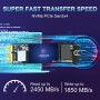 GAMERKING 256GB NVMe SSD para MacBook Air A1465 A1466 2013-2017, Pro A1398 A1502 Retina 2013-2015, Disco Duro Interno SSD para