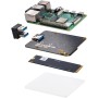 GeeekPi M.2 NVME SSD Adapter Board for Raspberry Pi 4 Model B 1GB /2GB /4GB /8GB