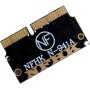 KINGDATA Adaptador de conversión SSD M.2 NVME para MacBook Air Pro Retina mediados de 2013 2014 2015 2016 2017, NVME/AHCI SSD