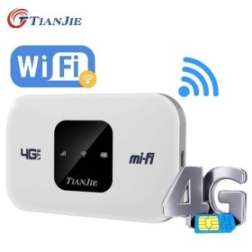TIANJIE 4G WiFi móvil 2100/3000mAh batería segura Mifi LTE punto de ac
