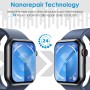 UniqueMe Protector de Pantalla para Apple Watch Series 10 46 mm - 8 Pack, TPU Film HD Flexible Protector,Sin Burbujas