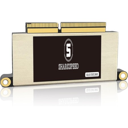 S SHARKSPEED Mac SSD 1TB NVMe M.2 PCIe Gen3.0x4 Disco Duro Sólido Interno para MacBook Air A1465 A1466(2013-2015，2017), MacBook