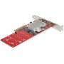StarTech.com Adaptador de SSD M2 a PCIe - Conversor NVMe / AHCI / NGFF / M-Key a PCIe 3.0 x4 - Perfil Bajo o Completo -