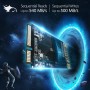 KINGDATA Unidad de Estado sólido Interna M.2 2230 SSD PCIe NVMe Gen 4.0X4 para PS5 Steam Deck, Microsoft Surface, Ultrabook,