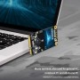 KINGDATA Unidad de Estado sólido Interna M.2 2230 SSD PCIe NVMe Gen 4.0X4 para PS5 Steam Deck, Microsoft Surface, Ultrabook,