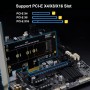 ACTIMED Adaptador NVMe PCIe de SSD M.2 a PCI-e/Potente disipación de Calor/Compatible con la Interfaz PCI-e X1, X4, X8, X16 /