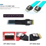 cablecc SFF-8654 a U2 Kit NGFF M-Key a Slimline SAS NVME PCIe SSD SATA adaptador para placa base