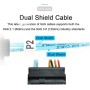 cablecc SFF-8654 a U2 Kit NGFF M-Key a Slimline SAS NVME PCIe SSD SATA adaptador para placa base