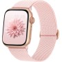 AMSKY Correas de Nylon Elástico Compatible con Correa Apple Watch 40mm 44mm 46mm 45mm 41mm 42mm 38mm 49mm Mujer Hombre, Solo