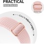 AMSKY Correas de Nylon Elástico Compatible con Correa Apple Watch 40mm 44mm 46mm 45mm 41mm 42mm 38mm 49mm Mujer Hombre, Solo