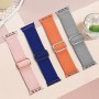 AMSKY Correas de Nylon Elástico Compatible con Correa Apple Watch 40mm 44mm 46mm 45mm 41mm 42mm 38mm 49mm Mujer Hombre, Solo