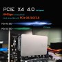 GLOTRENDS PU11 Adaptador de U.2 a PCIe 4.0 X4 para SSD U.2 de 2,5 Pulgadas, PCIe 4.0 X4 de máxima Velocidad