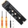 YABOANG M.2 NVMe SSD to 12+16Pin Upgrade Adapter for MacBook Air (2013-2017 Year) A1465 、A1466 and Mac Pro A1398 、A1502 (Late