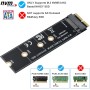 YABOANG M.2 NVMe SSD to 12+16Pin Upgrade Adapter for MacBook Air (2013-2017 Year) A1465 、A1466 and Mac Pro A1398 、A1502 (Late