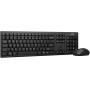 Lenovo 100 Combo Teclado y Ratón Inalámbricos 2.4G (Ratón Sensor Óptico, 1600 dpi, Receptor USB Nano, Compatible con Windows)