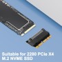 Adaptador M.2 NVME SSD Convertidor para MacBook Air Pro Retina,SSD m2,Nvme,SSD m.2,Kit Mejorado para A1465 A1466 A1398 A1502