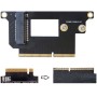 chenyang Adaptador MAC SSD mejorado de 2230/2242 mm M.2 NVME SSD adaptador de conversión mejorado para MAC Pro 2016 2017 13