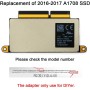 chenyang Adaptador MAC SSD mejorado de 2230/2242 mm M.2 NVME SSD adaptador de conversión mejorado para MAC Pro 2016 2017 13