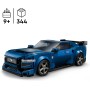 LEGO Speed Champions Deportivo Ford Mustang Dark Horse Coche de Juguete Azul para Construir, Maqueta de Vehículo con Minifigura