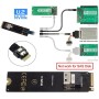 chenyang M.2 NVME PCIE SSD a SFF-8654 y NGFF SATA SSD a SATA 2 en 1 adaptador combinado para placa base (no funciona NVEM SSD a