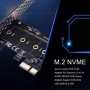 Gokelomg Tarjetas adicionales PCIE a M2 PCI 3.0 X1 a NVME SSD Soporte para M2 PCIE Raiser 2230 2242 2260 2280 M.2 SSD