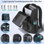 Mochila para Consola PS5/ Slim/ Pro, Bolsa PS5 de Viaje con Protección Total, Funda ps5 Almacenamiento de Gran Capacidad, PS
