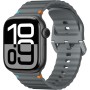 Netolo Correa Deportiva Compatible con Correa Apple Watch Ultra 2 49mm 46mm 44mm 45mm 42mm, Correa de Repuesto en Silicona Suave