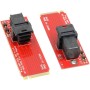ChenYang Adaptador Convertidor 2 en 1 de SSD M.2 NVME a U.2 SFF-8639 / NGFF SATA (NVME a SATA No Funciona)