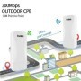 KuWfi-puente Wifi para exteriores, enrutador inalámbrico de 1KM, 2,4G,
