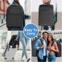 Mochila para Consola PS5/ Slim/ Pro, Bolsa PS5 de Viaje con Protección Total, Funda ps5 Almacenamiento de Gran Capacidad, PS