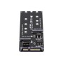 chenyang Adaptador M.2 NGFF SATA y PCIe SSD a Oculink - CY-SF-055 (negro, 10 x 10 x 1 cm, 1.0 unidades)