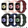 Higgs 6 Piezas Correas Compatible con Correa Apple Watch 40mm 41mm 38mm Mujer Hombre, Pulsera Suave Silicona Deportiva Ajustable