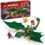 LEGO Ninjago Dragón Verde del Bosque de Lloyd de Juguete para Construir, Juego Ninja con 2 Minifiguras con Catana y Armas,