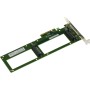 KALEA-INFORMATIQUE Tarjeta controladora PCIe x8 PCIe 3.0 para 2 SSD PCIe NVMe U.2 U2 68-Pin SFF-8639. Montaje Directo en Placa