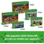 LEGO Minecraft El Dragón Ender y el Barco del End de Juguete de Construcción, Juego de Aventuras con Armas, Regalo Gamer para