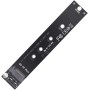 xiwai Oculink SFF-8612 SFF-8611 a M.2 Kit NGFF M-Key a NVME PCIe SSD 2280 22110mm Adaptador para placa base
