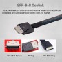 xiwai Oculink SFF-8612 SFF-8611 a M.2 Kit NGFF M-Key a NVME PCIe SSD 2280 22110mm Adaptador para placa base