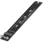 xiwai Oculink SFF-8612 SFF-8611 a M.2 Kit NGFF M-Key a NVME PCIe SSD 2280 22110mm Adaptador para placa base