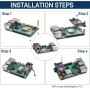 GeeekPi N10 Tiny NVMe SSD Adapter Board for Raspberry Pi 5