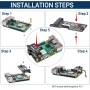 GeeekPi N10 Tiny NVMe SSD Adapter Board for Raspberry Pi 5
