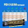 GLOTRENDS PA16 22110/2280 Adaptador M.2 NVMe a PCIe 4.0 X4 con disipador de aluminio de cubierta completa, instalación en