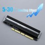 GLOTRENDS PA16 22110/2280 Adaptador M.2 NVMe a PCIe 4.0 X4 con disipador de aluminio de cubierta completa, instalación en