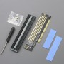 GLOTRENDS PA16 22110/2280 Adaptador M.2 NVMe a PCIe 4.0 X4 con disipador de aluminio de cubierta completa, instalación en