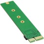 Cablecc NGFF M-Key NVME AHCI SSD a PCI-E 3.0 1x x1 Adaptador Vertical para XP941 SM951 PM951 960 EVO SSD