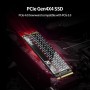 Netac NV5000-t 2TB NVMe 1.4 Internal SSD M.2 PCIe 4.0 Alta Velocidad hasta 5000MB/s para PC, PS5, Portátiles,Ordenador