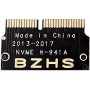 OLVINS Tarjeta adaptadora SSD NGFF M.2 nVME actualizar para MacBook Air A1465 A1466 (año 2013-2016) y para Mac Pro (año