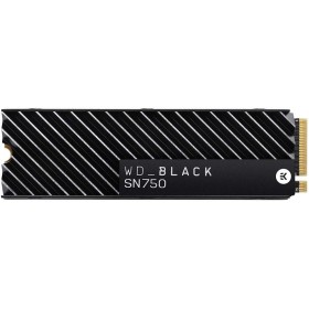 WD_BLACK SN750 NVMe de 500 GB: unidad de estado sólido interna de alto rendimiento con disipador térmico para computadoras de
