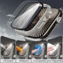 Suoman 3 Piezas Funda para Apple Watch Ultra/Ultra 2 49mm Protector Pantalla Cristal Templado Incorporado HD Protección Completa